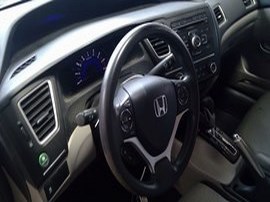 2014 CIVIC GRAY LX 1.8 AT  A24023